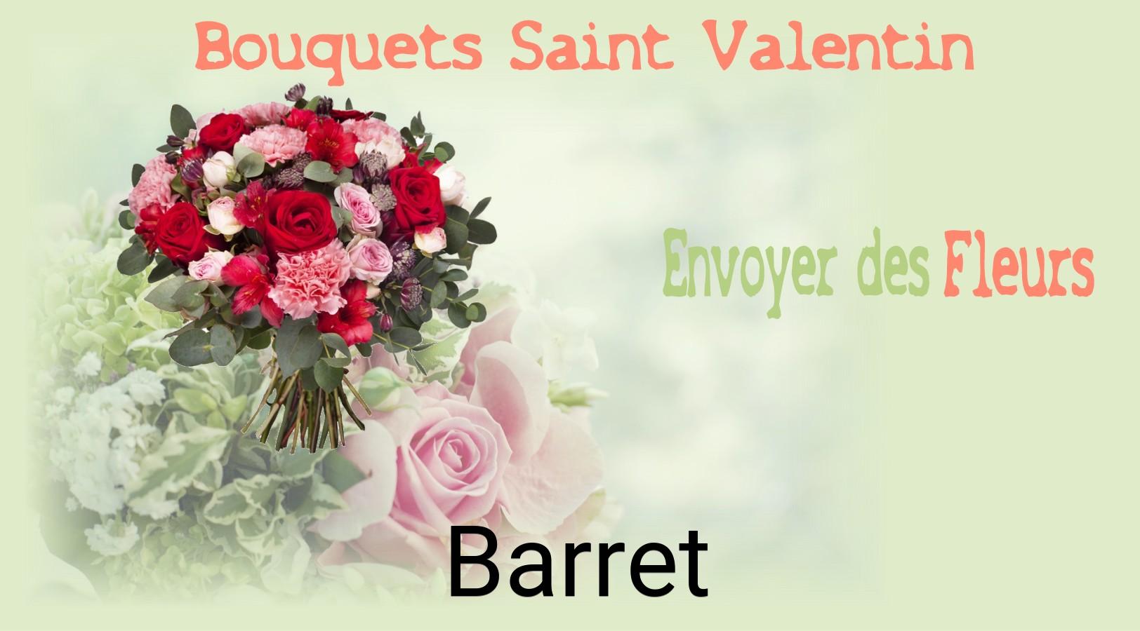 Roses de Saint-Valentin livrées à Barret